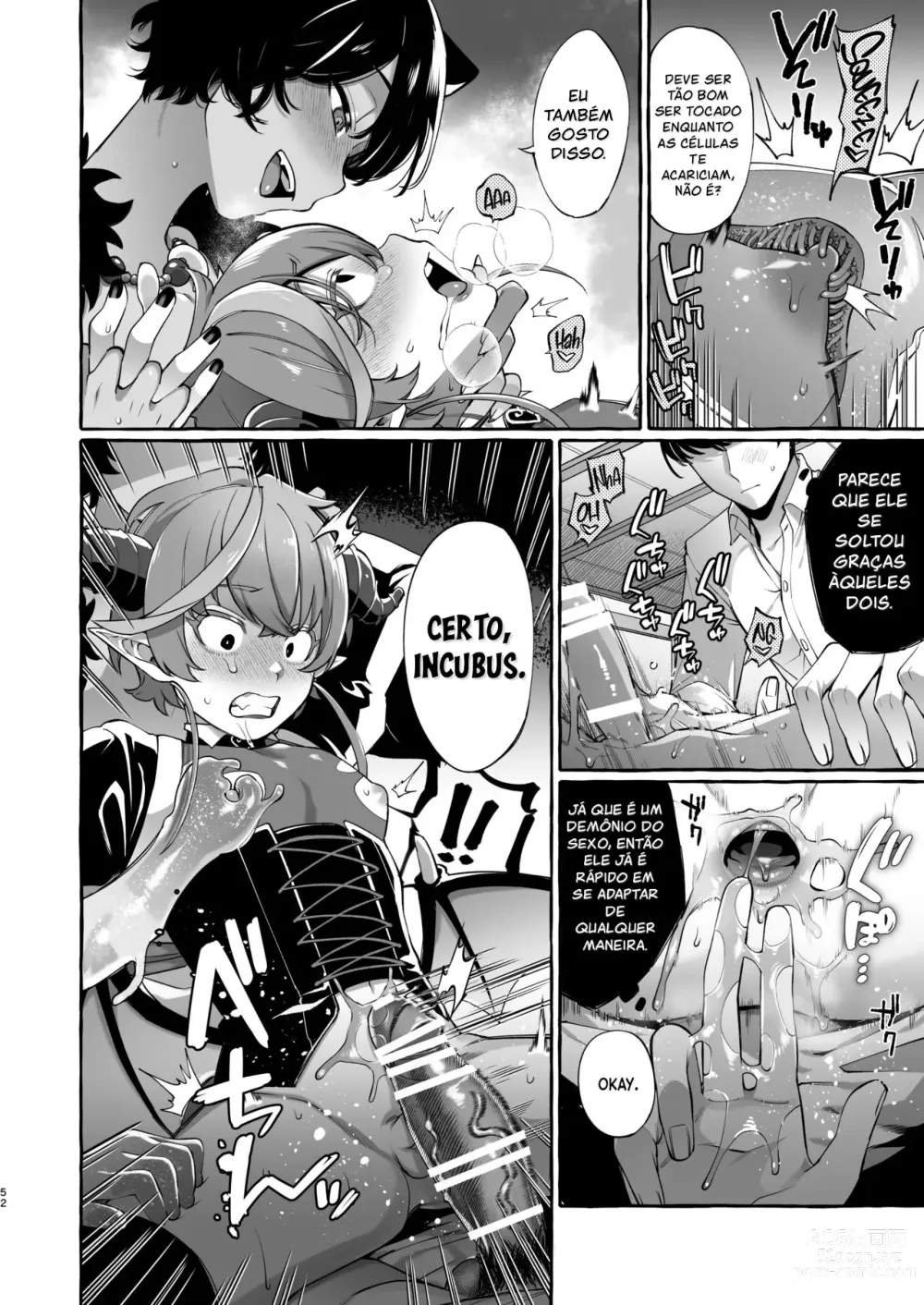 Page 53 of doujinshi Isekai Teni Shite Mazoku Shota ni Tanetsuke Shitara Mechakucha Natsukareta.