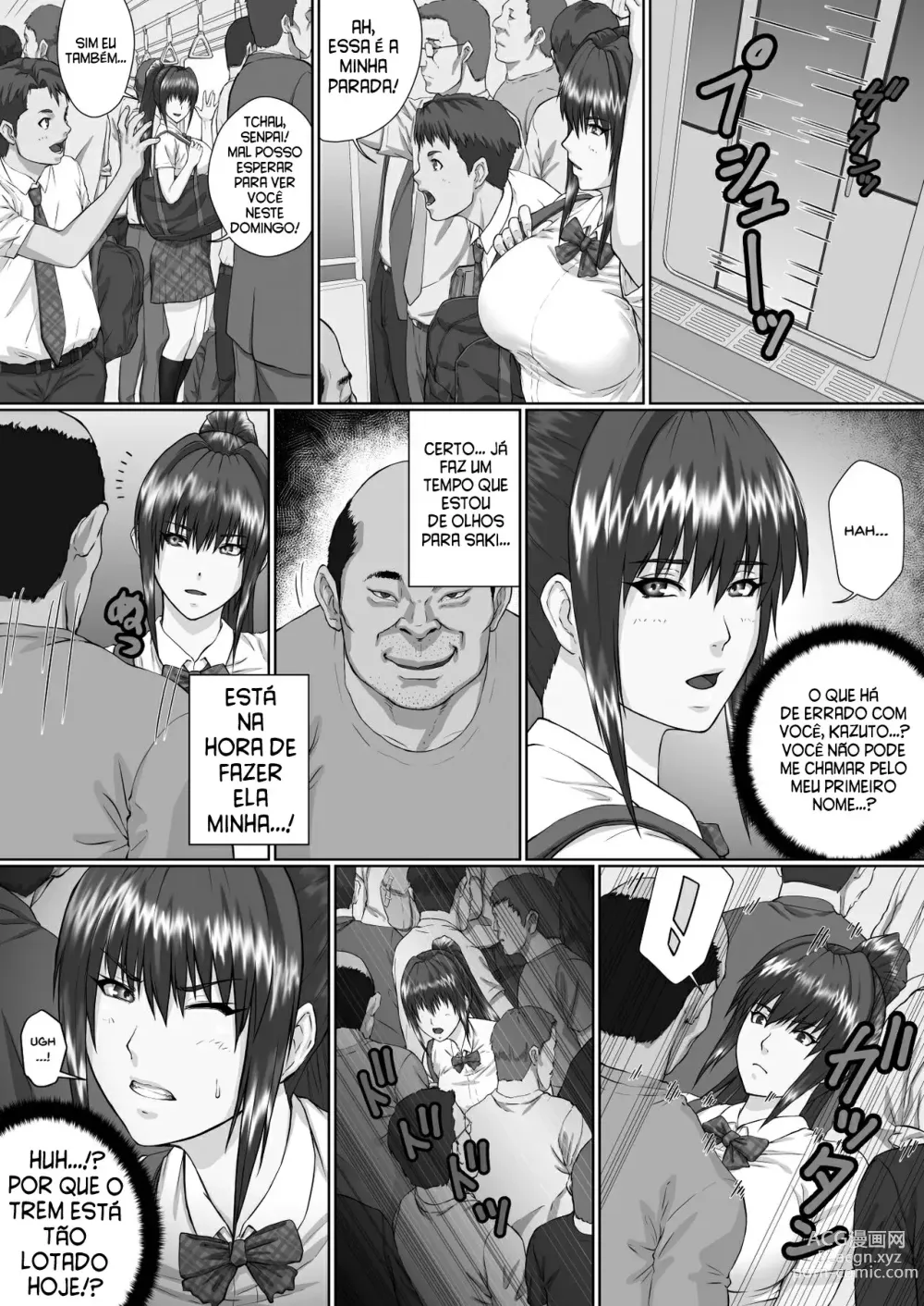 Page 3 of doujinshi Nakadashi Oji-san ni Nerawareta Mesu wa Nigeru Koto ga Dekinai ~Senaga Saki Hen Vol. 1~ (decensored)