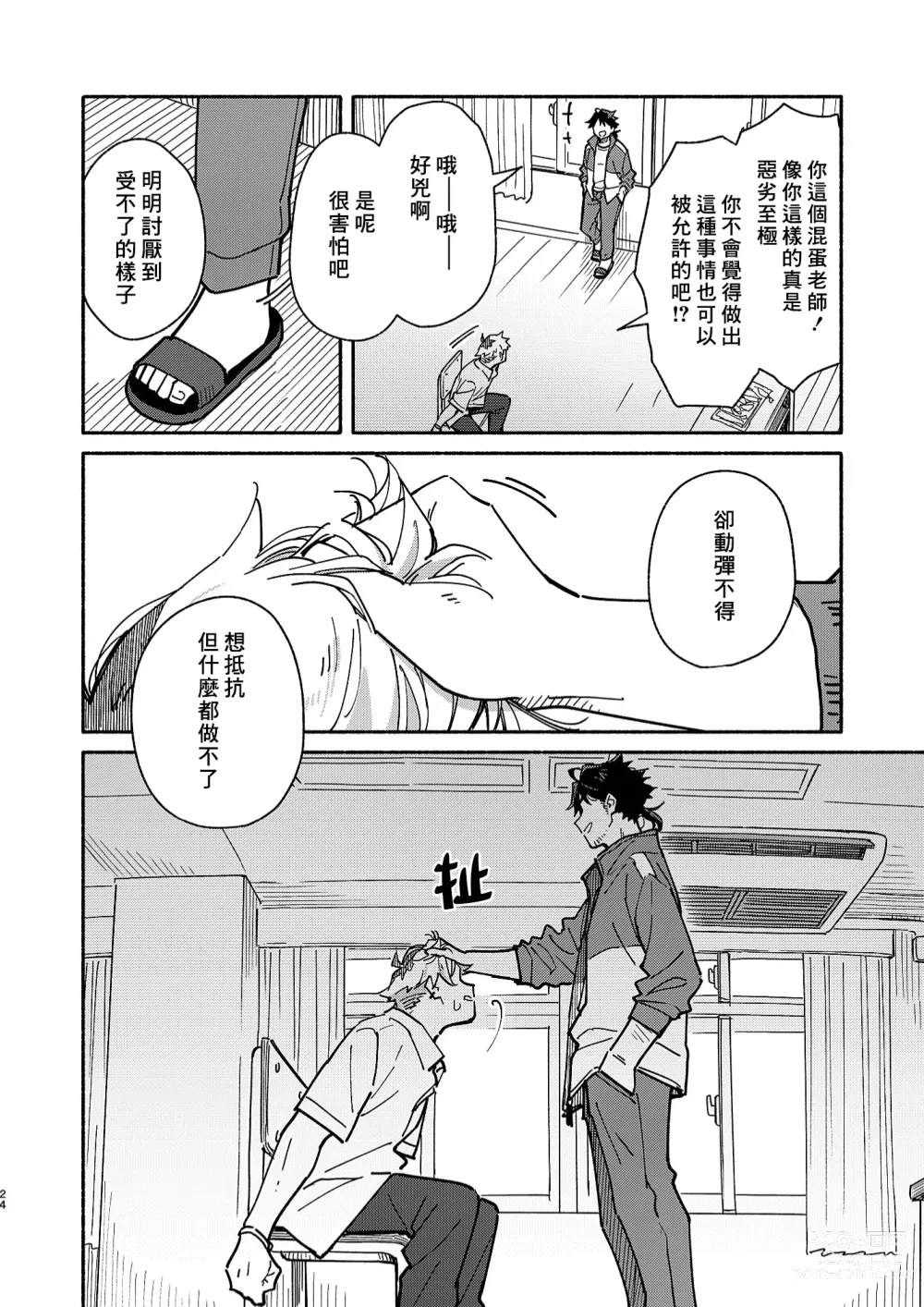 Page 23 of doujinshi 鬼畜老師的加害授課 2