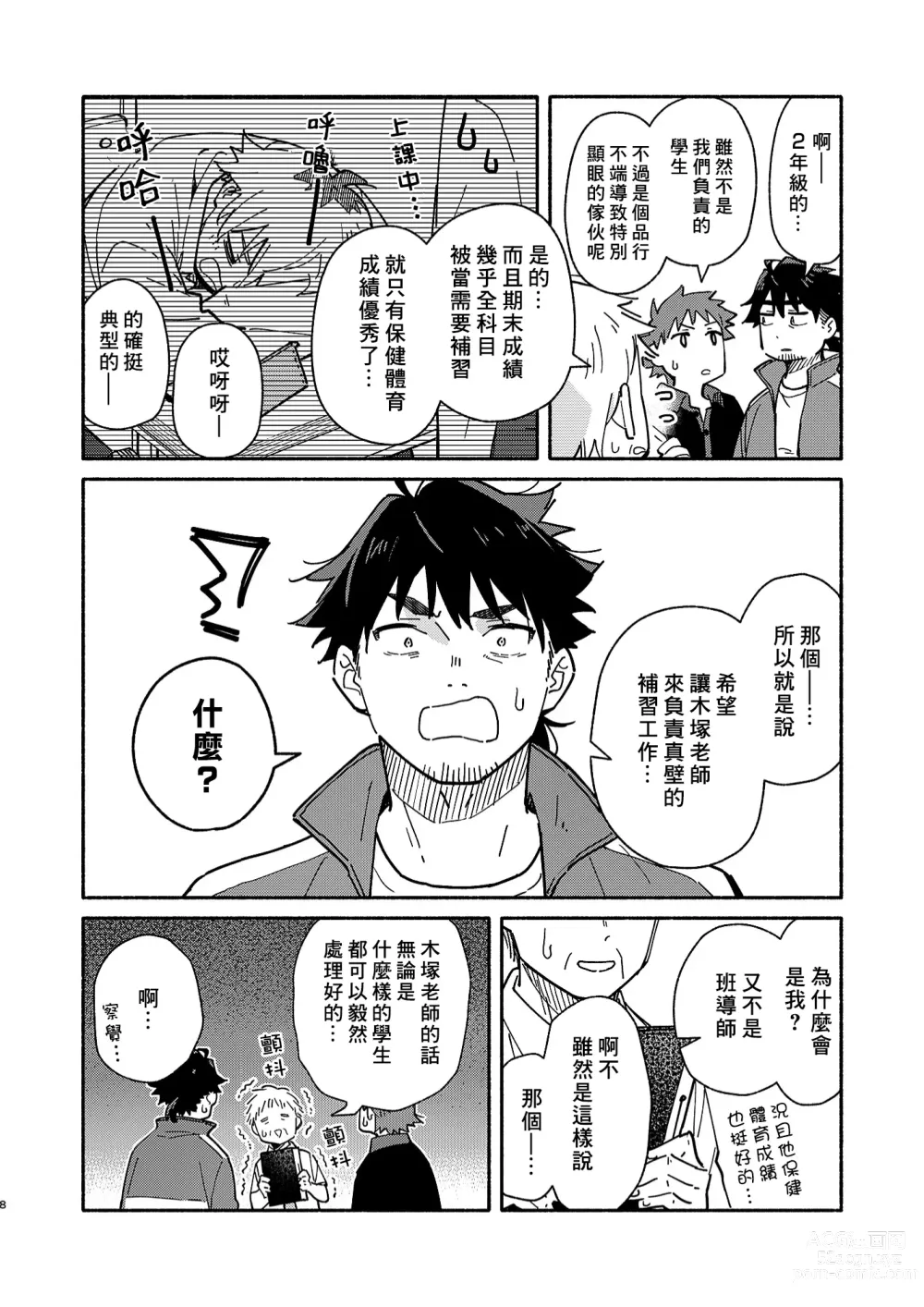 Page 7 of doujinshi 鬼畜老師的加害授課 2