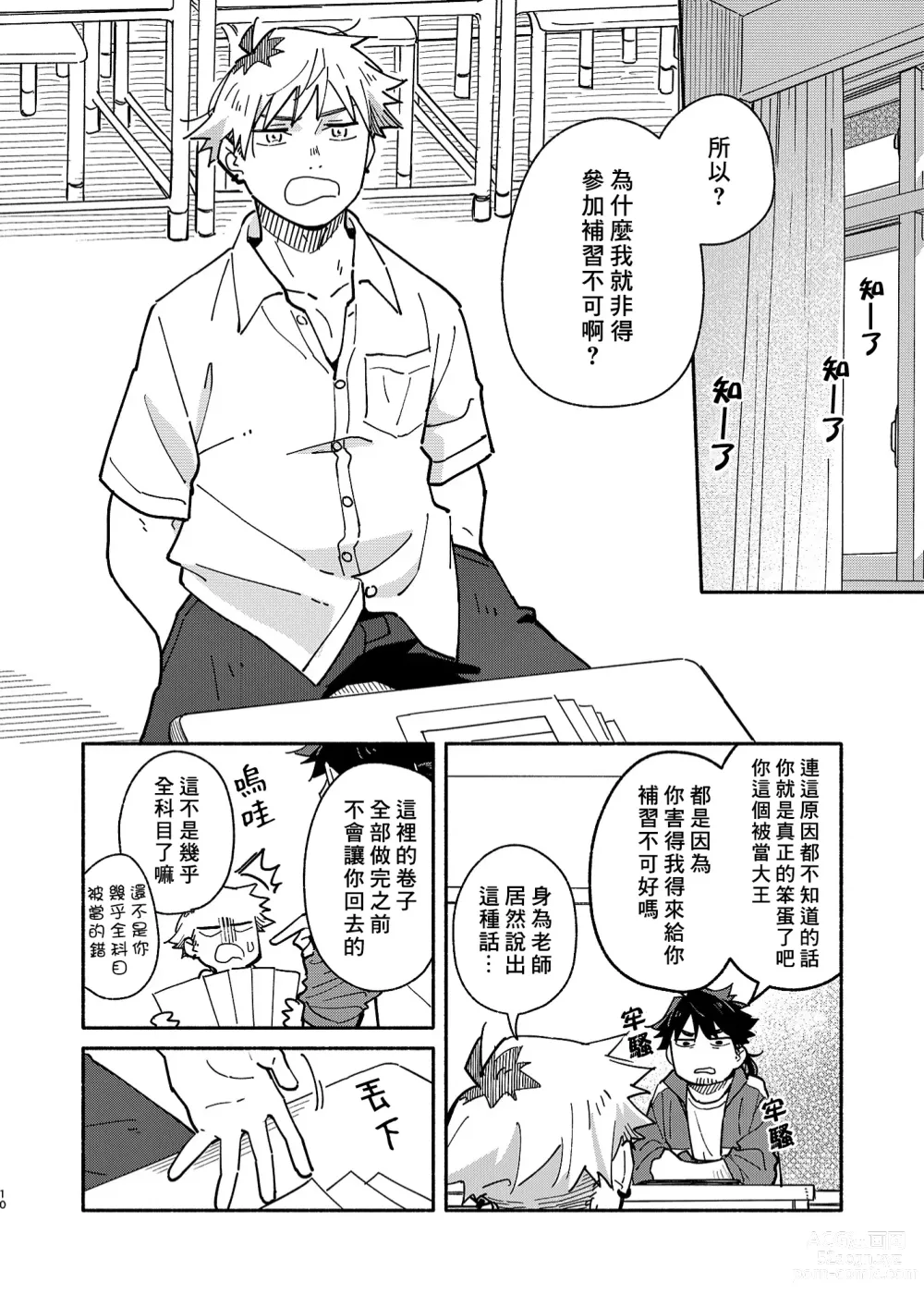 Page 9 of doujinshi 鬼畜老師的加害授課 2