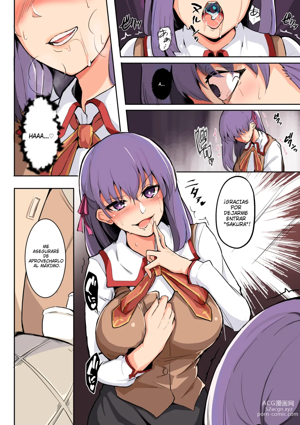 Page 6 of doujinshi Matou Sakura Slime Nottori