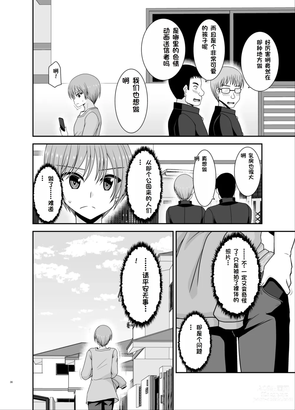 Page 35 of doujinshi Netorare Roshutsu Shoujo 3