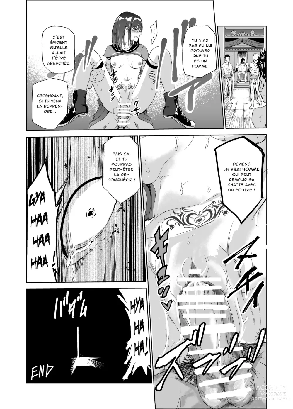 Page 44 of doujinshi Tsuyagari Mura 1 ~Kareshi o Mamoru Tame Hikyou no Mura de Kyousei Gohoushi & NTR Sex~