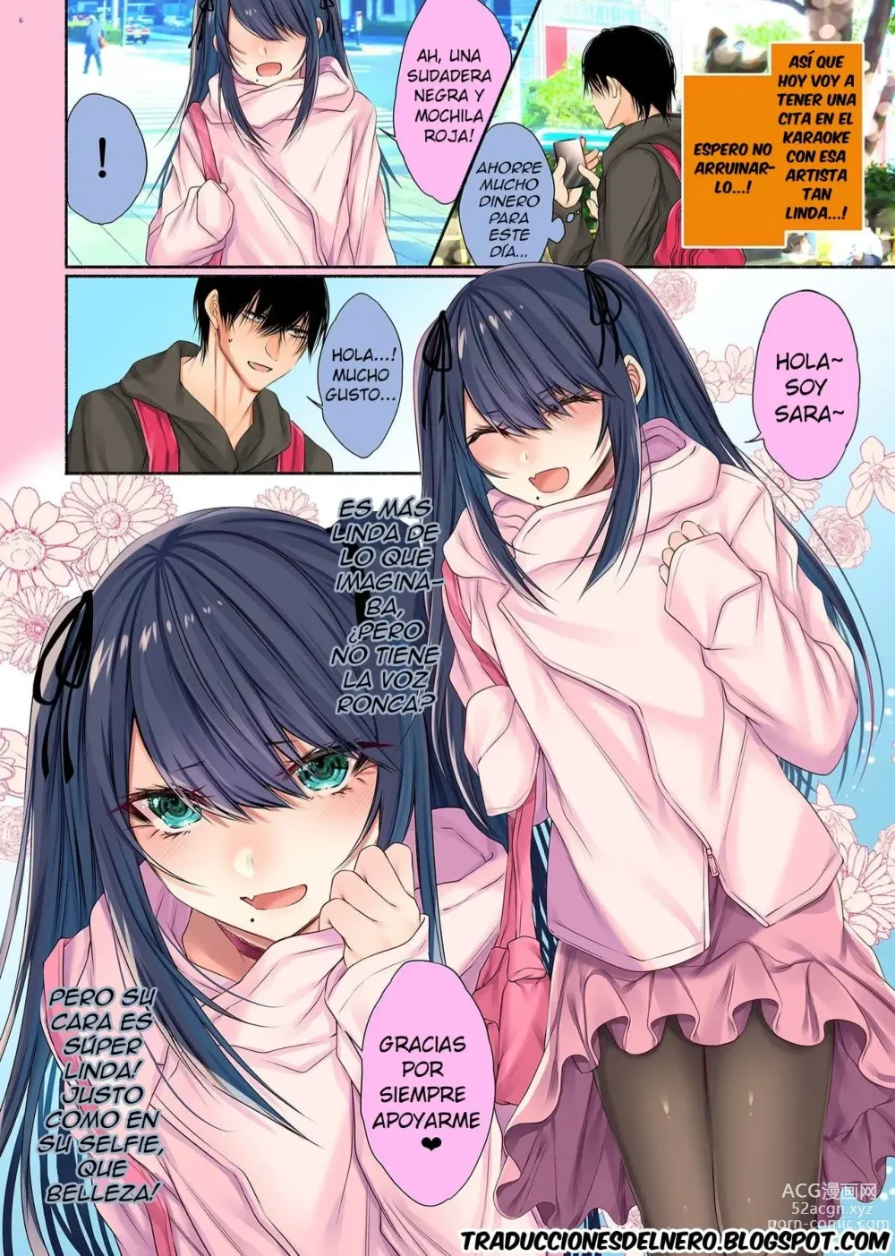 Page 4 of doujinshi Onna Eshi dato Omotte Kobi Urimakuttetara Josou Shita Otoko Datta