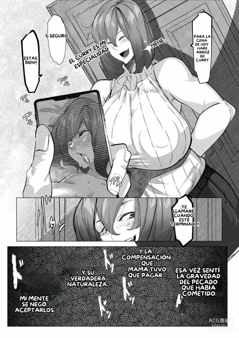 Page 29 of doujinshi Una Madre se Disculpa Desnuda Mientras Folla por un Robo en una Tienda que Cometió por Error su Hijo