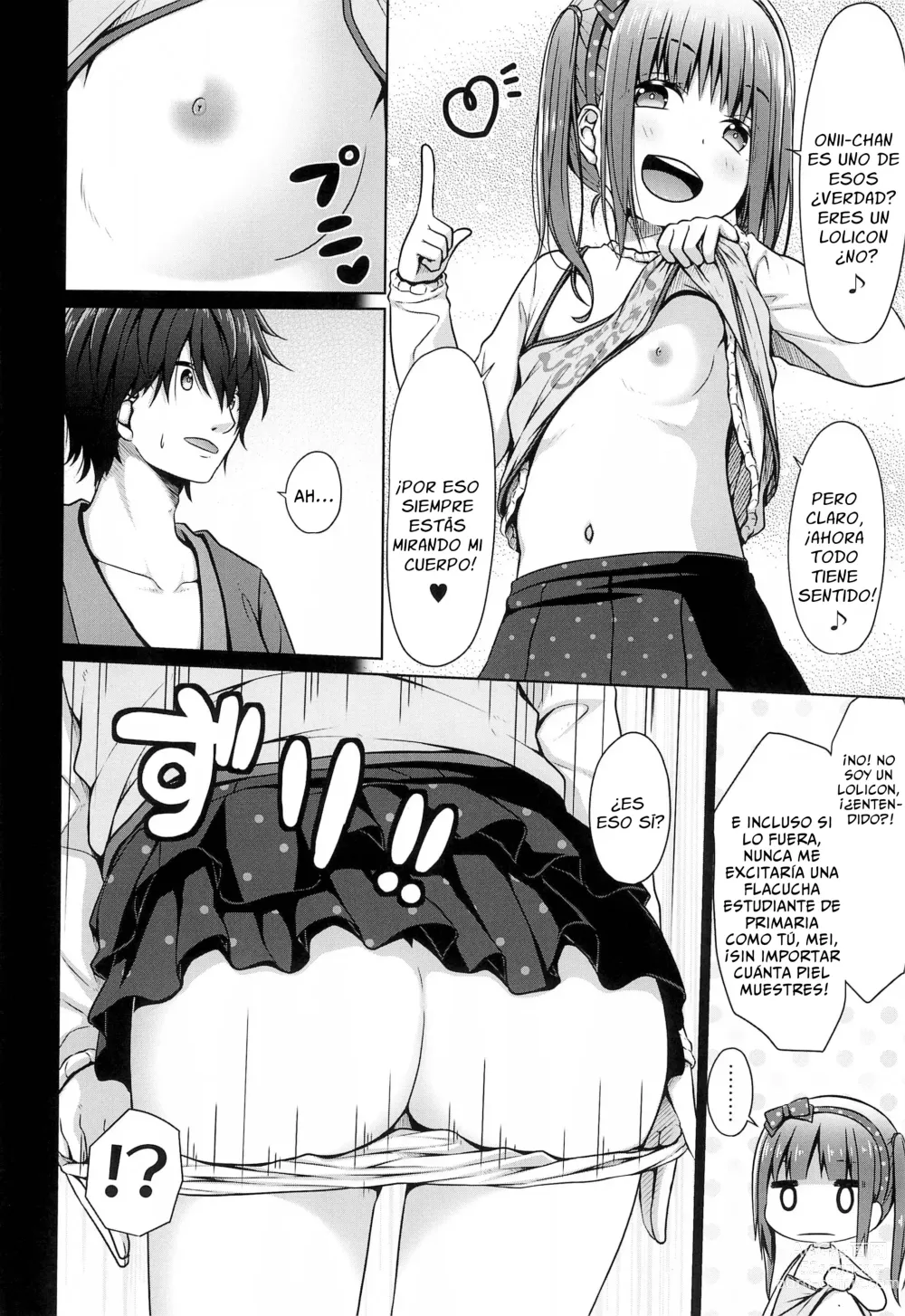 Page 8 of doujinshi Como el Hermano Mayor es un Lolicon, Su Hermanita Decidió Quitarle su Virginidad