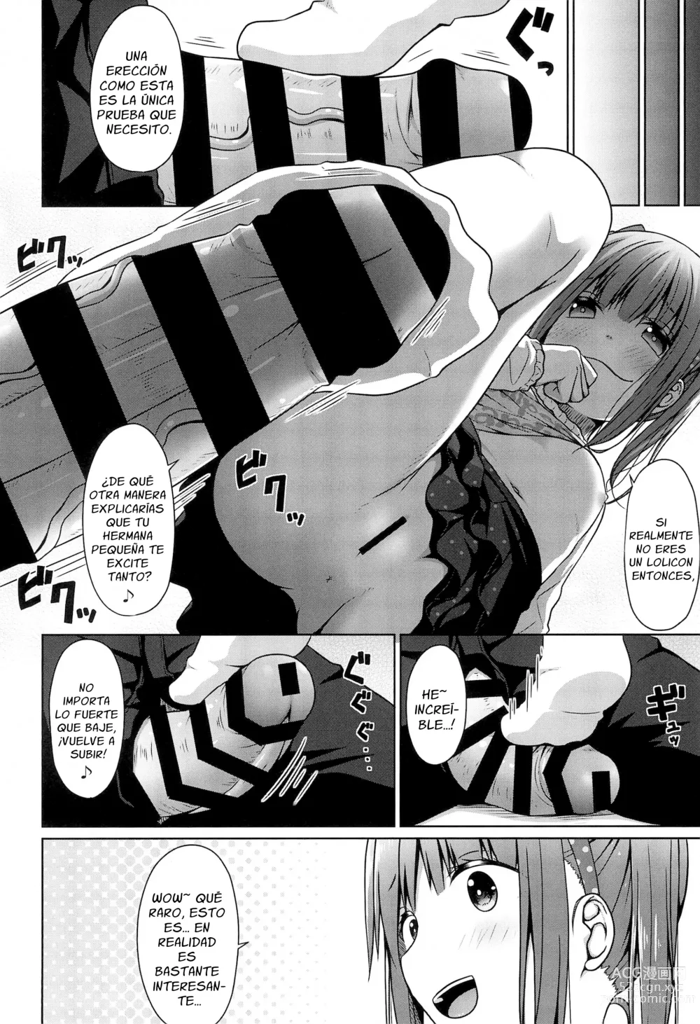 Page 10 of doujinshi Como el Hermano Mayor es un Lolicon, Su Hermanita Decidió Quitarle su Virginidad