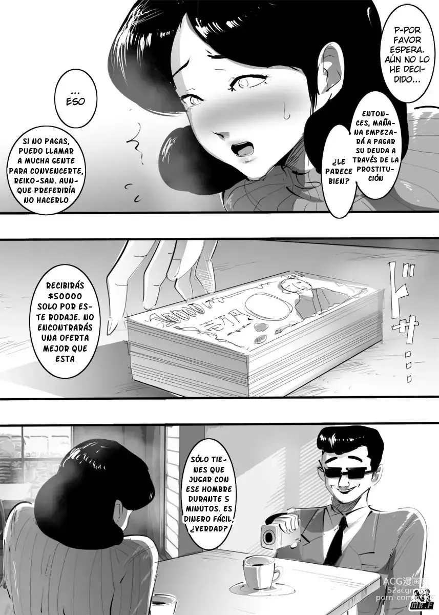 Page 3 of doujinshi Mujer Casada se Folla a un Anciano Vagabundo para Reducir su Deuda