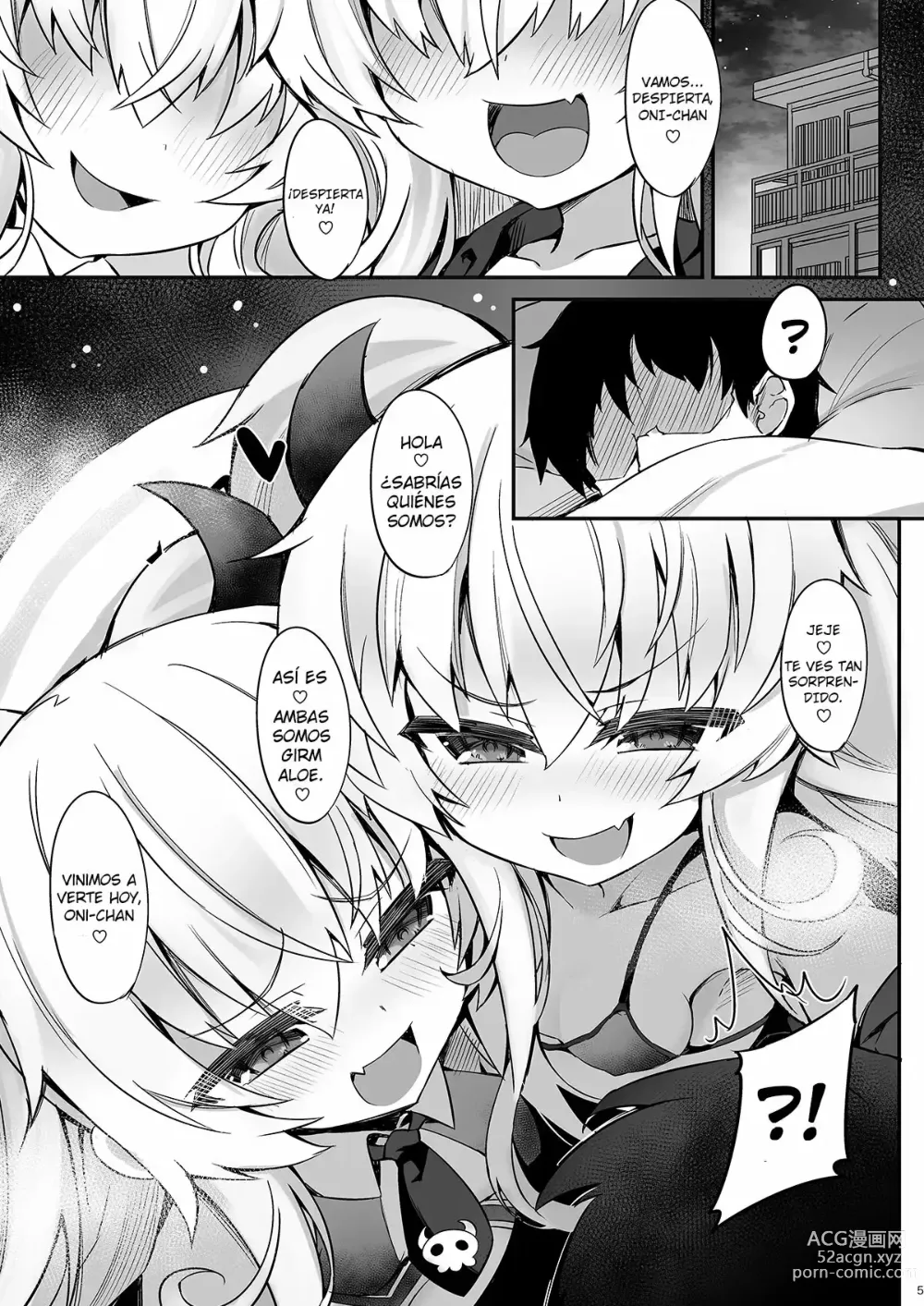 Page 4 of doujinshi Mocosas x Trato x Doble Vinculo