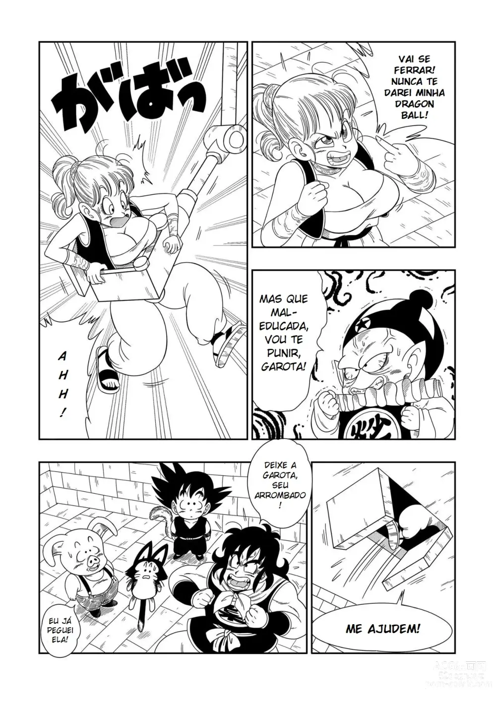 Page 4 of doujinshi Dagon Ball - Punição no Castelo de Pilaf