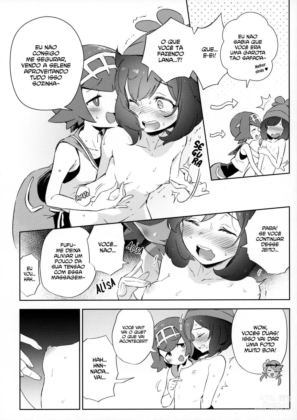 Page 12 of doujinshi A aventura secreta das garotas