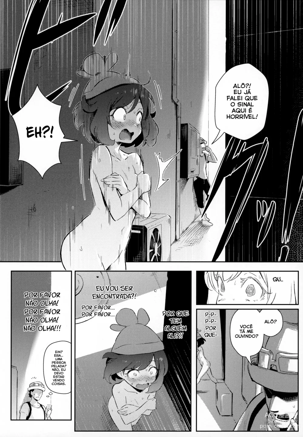 Page 10 of doujinshi A aventura secreta das garotas