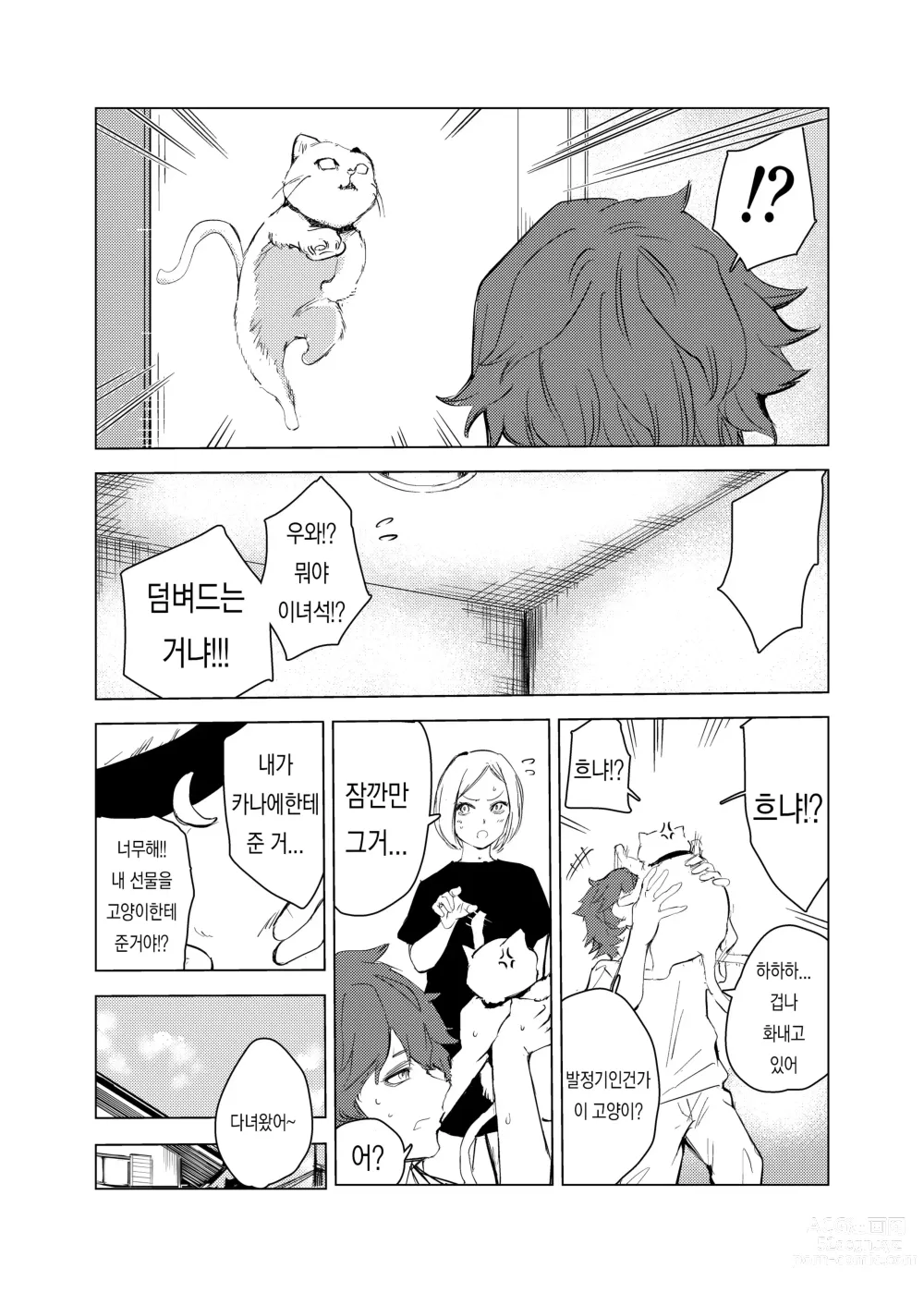 Page 52 of doujinshi 고양이의 은혜 갚기