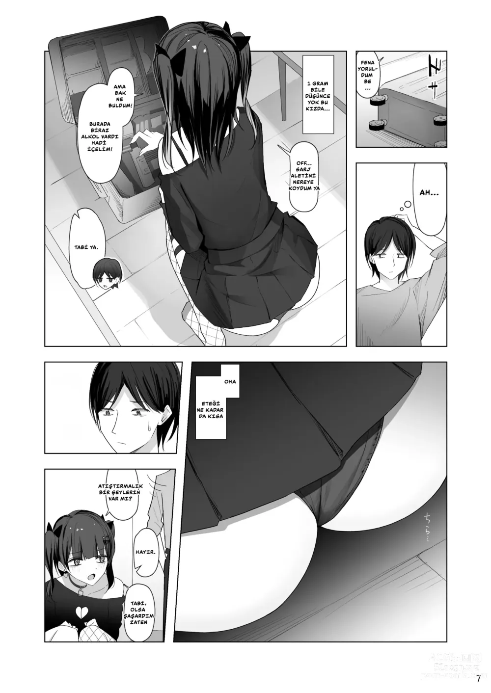 Page 7 of doujinshi Namaiki Joshi Ririno-chan