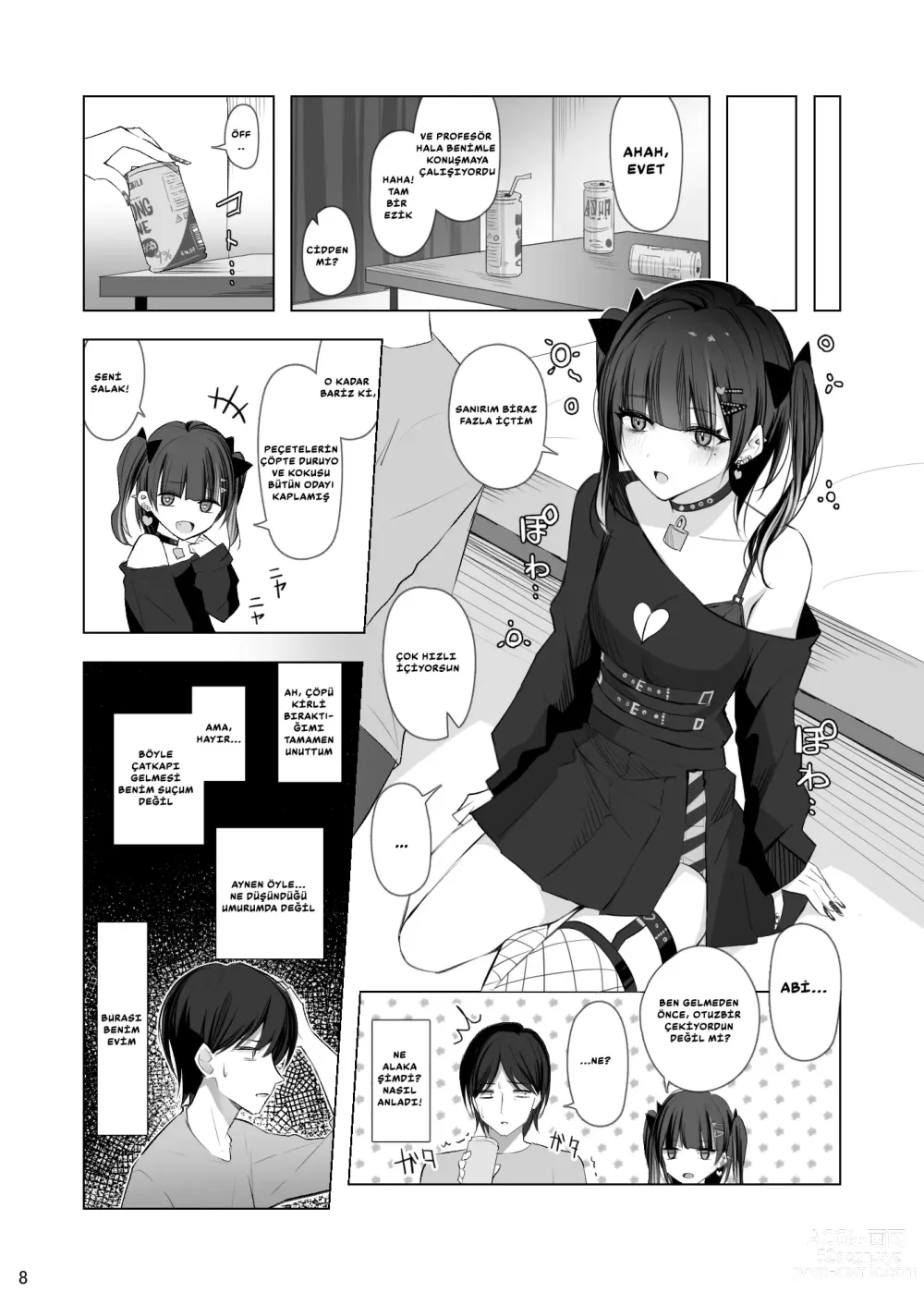 Page 8 of doujinshi Namaiki Joshi Ririno-chan