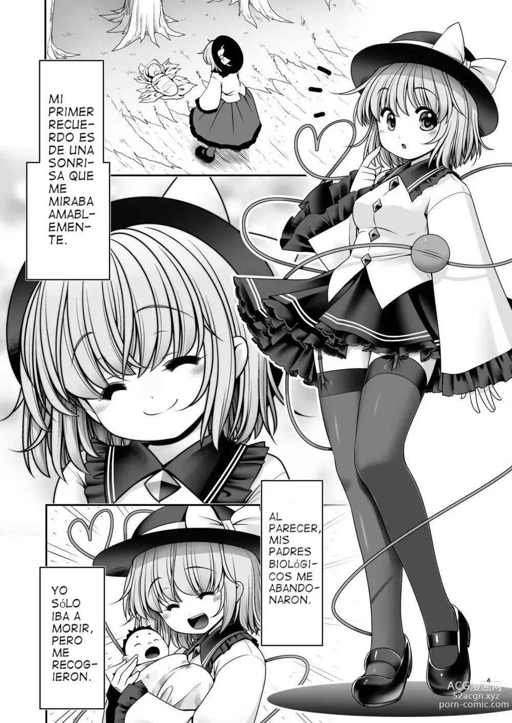 Page 4 of doujinshi Koishi Mama to no Hatsujou Seiyoku Seikatsu