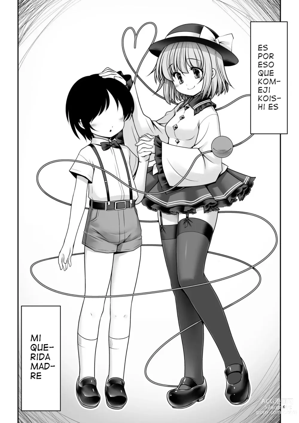 Page 6 of doujinshi Koishi Mama to no Hatsujou Seiyoku Seikatsu