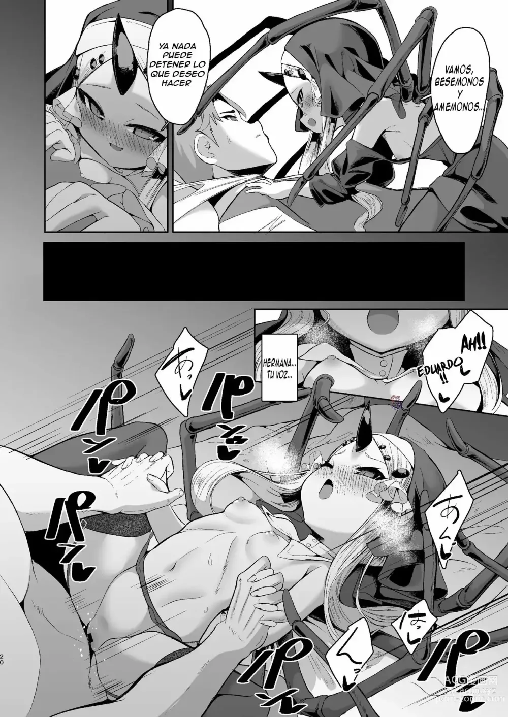 Page 20 of doujinshi Blasphemy to God