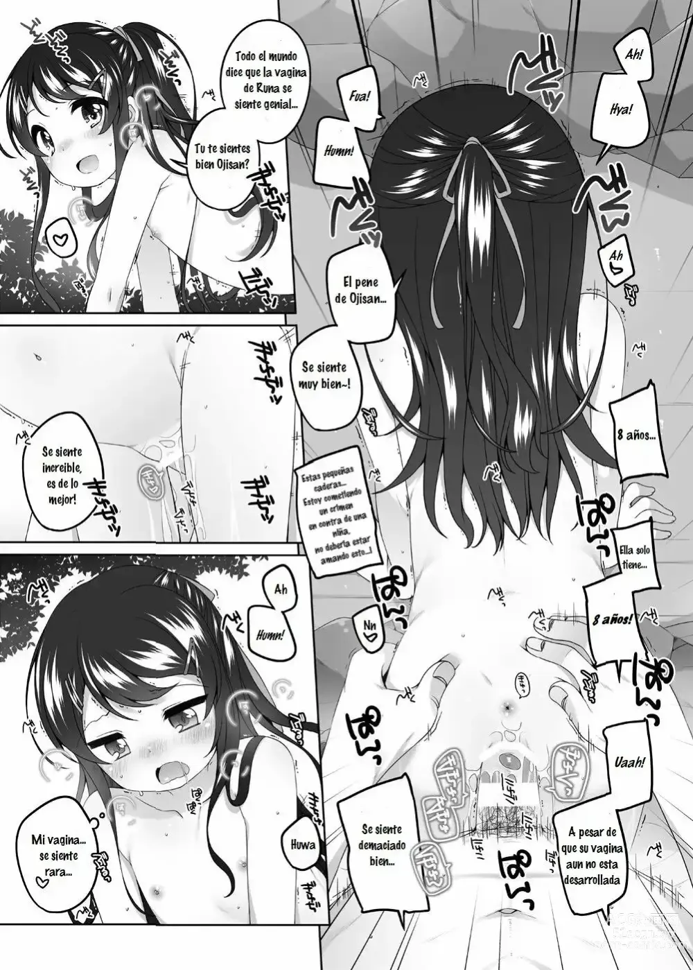 Page 6 of doujinshi Kodomo Onsen -Runa-chan no Baai-