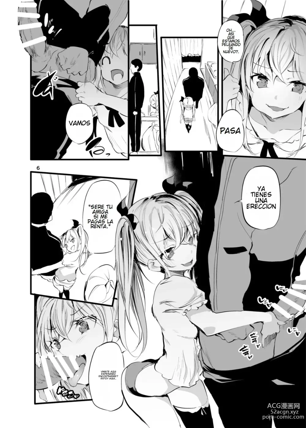 Page 5 of doujinshi Mesugaki Apart VS Wakarase Kanrinin