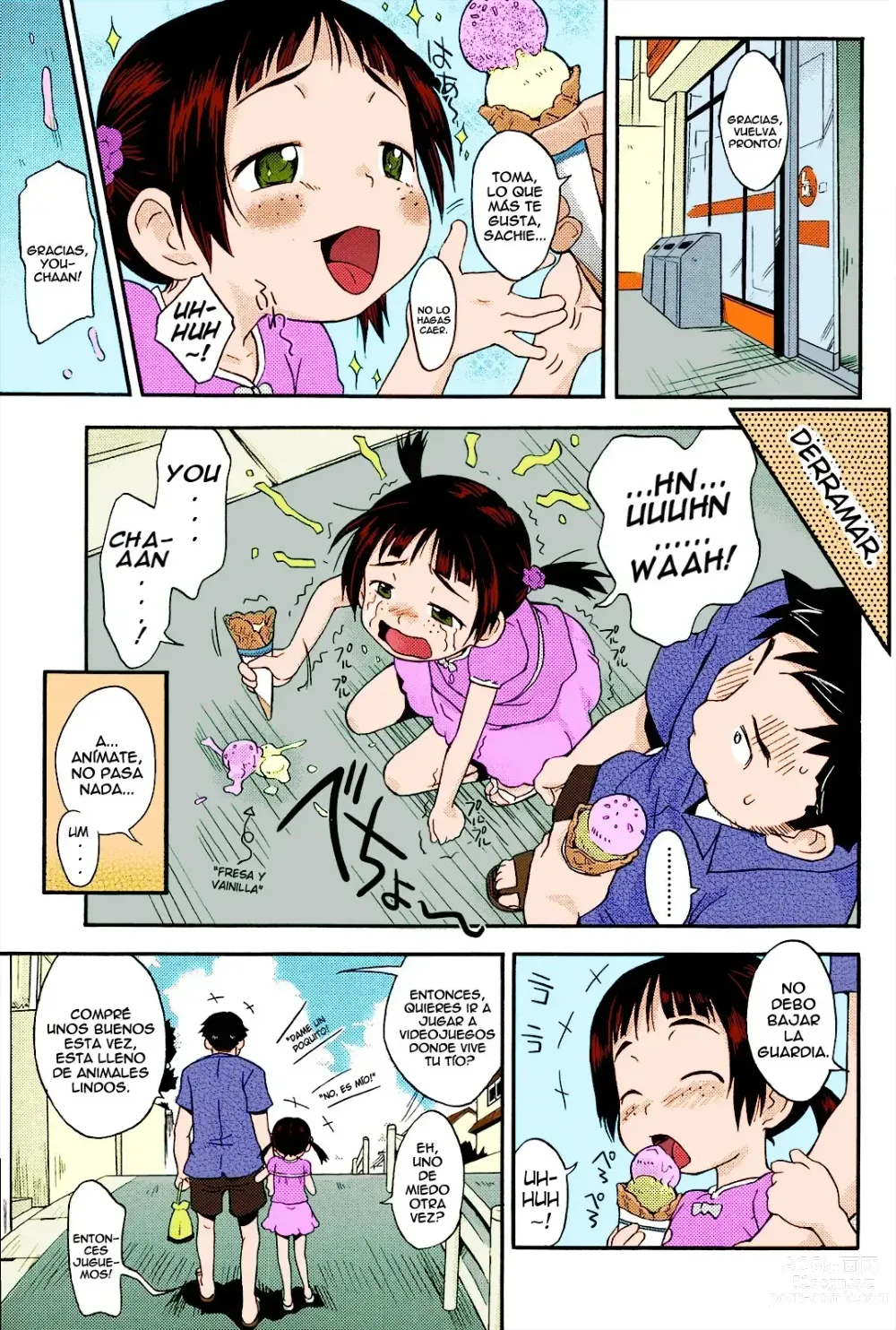 Page 3 of manga Una Niña Mimada (decensored)