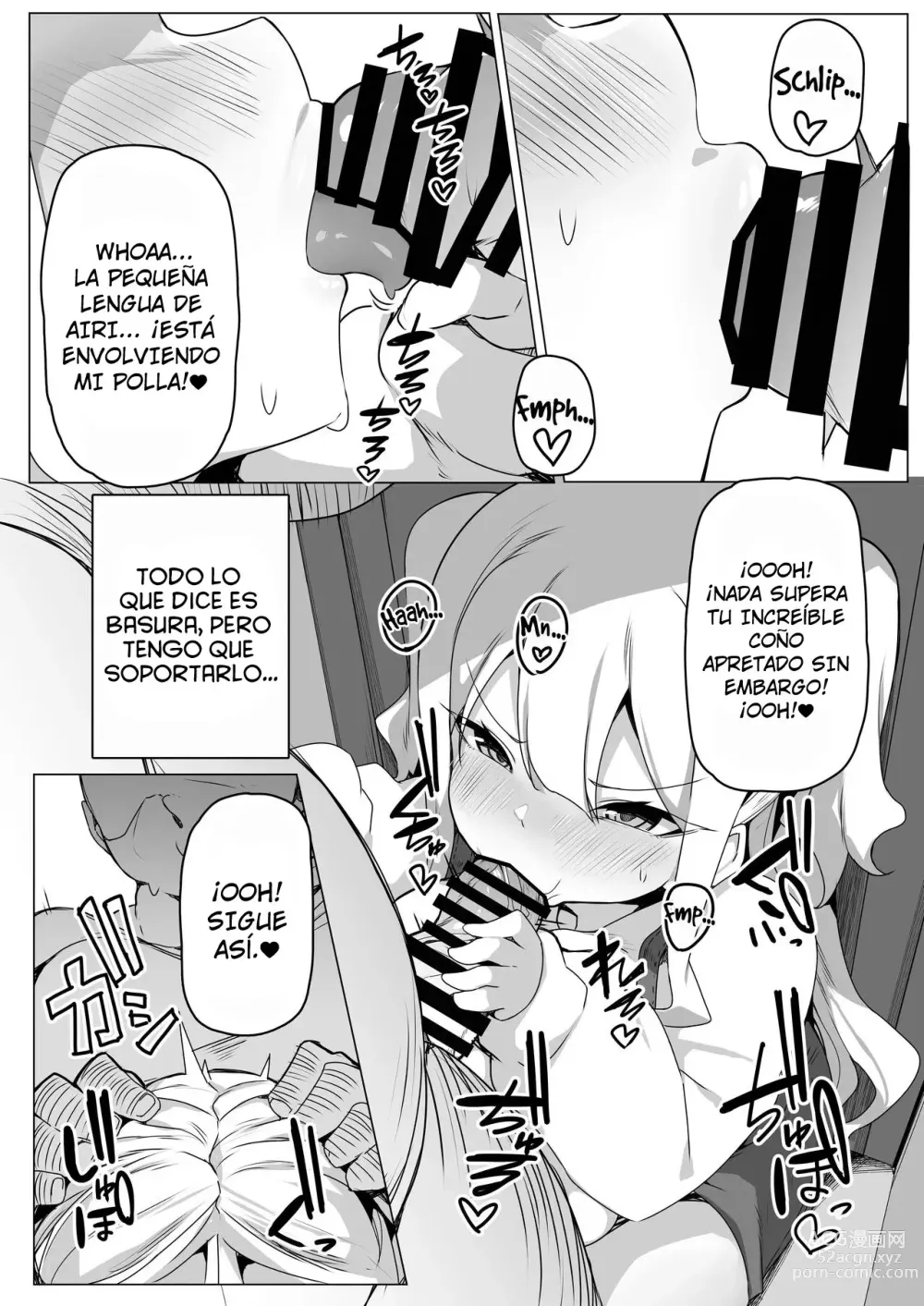 Page 8 of doujinshi Namaiki Musume wa Maketakunai!!