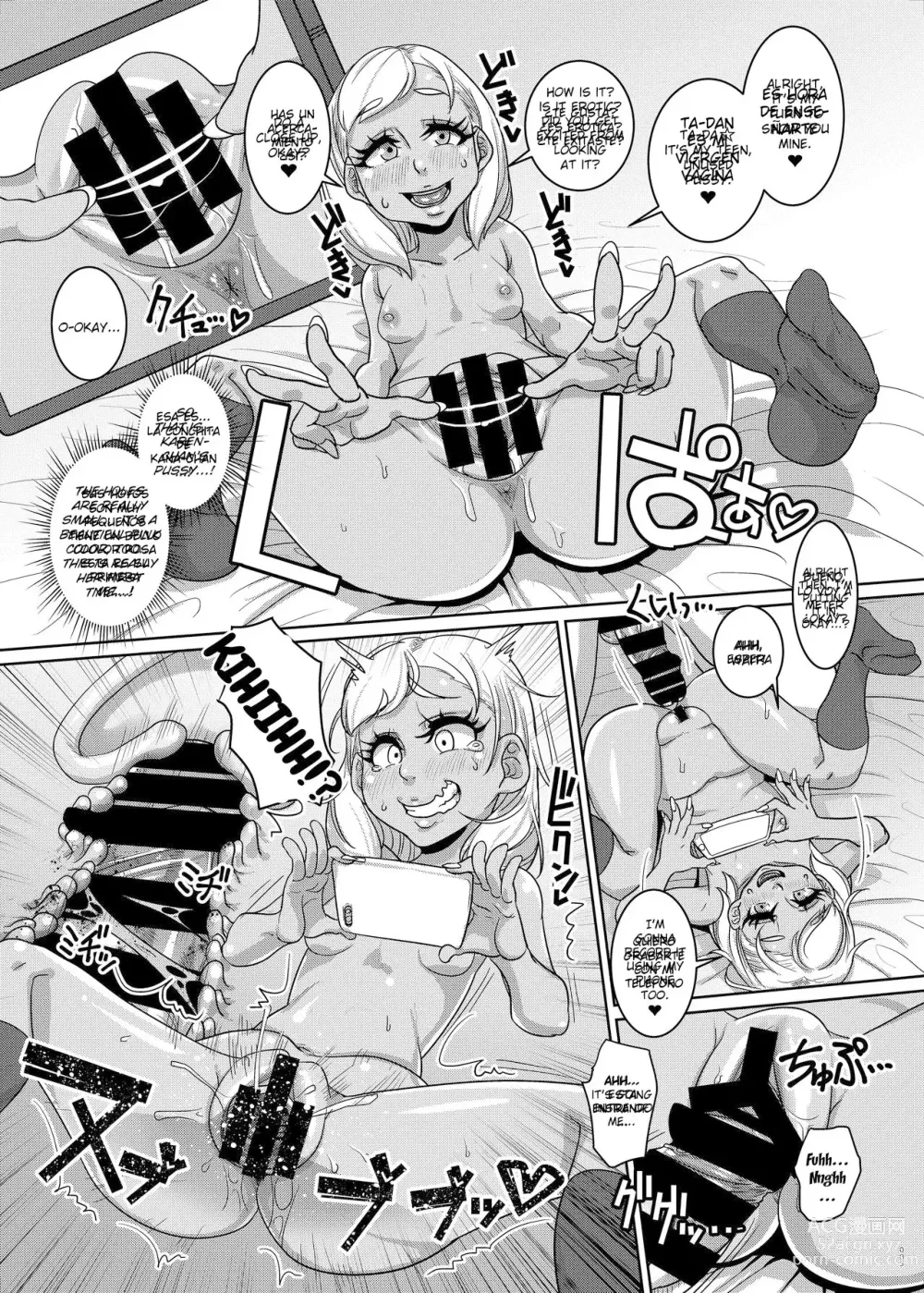 Page 4 of doujinshi CHOCOLATE GIRL 3 SNS Bae Suru Shashin Toro