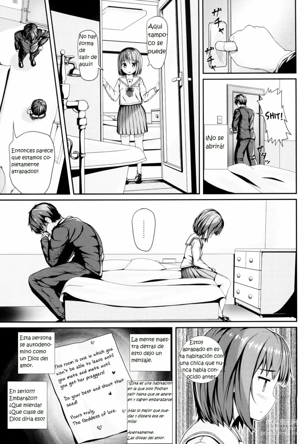 Page 5 of doujinshi Houkago JC to Naka Iki Tanetsuke Harama Sex Shinaito Derarenai Heya