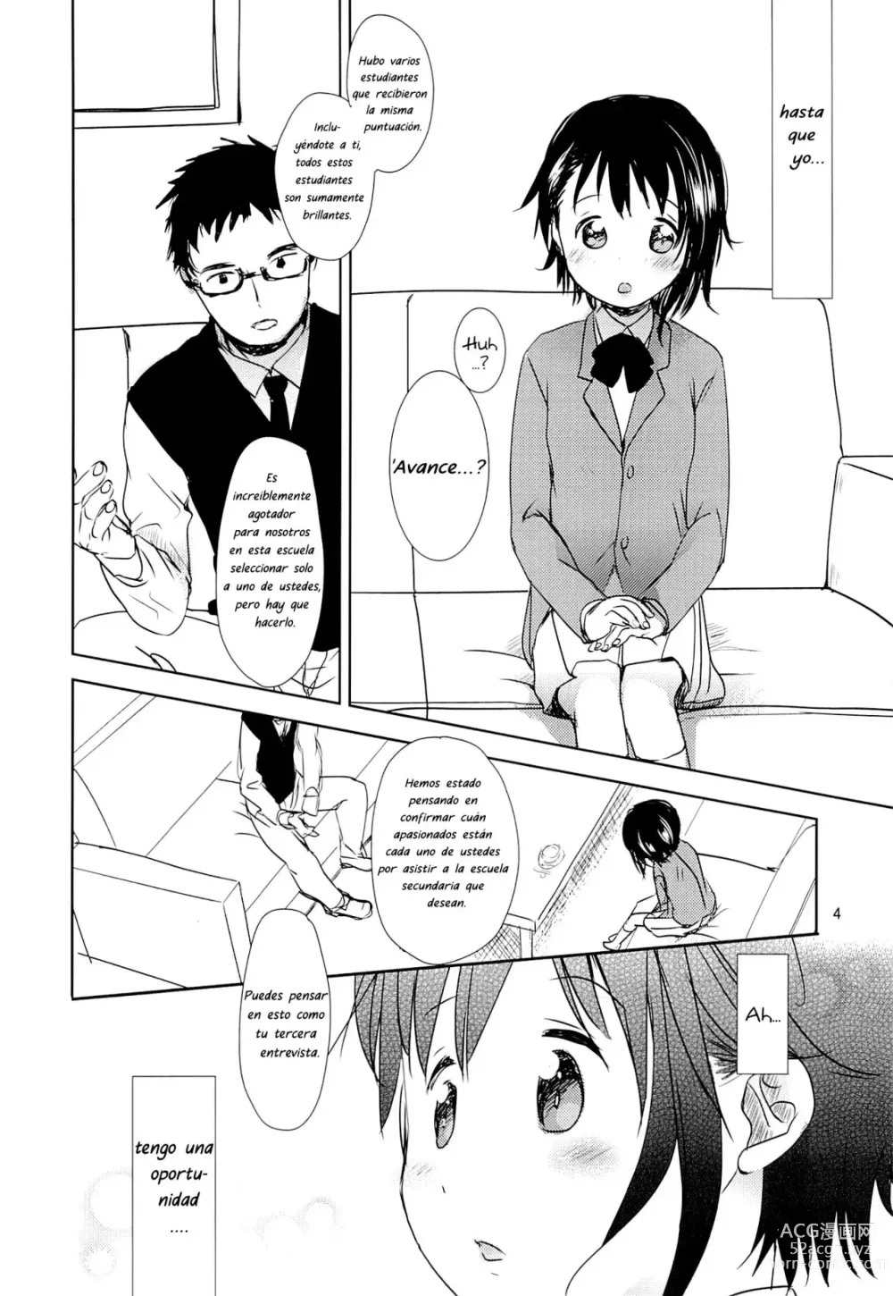 Page 3 of doujinshi How Kosaki Onodera Passed her Exam.