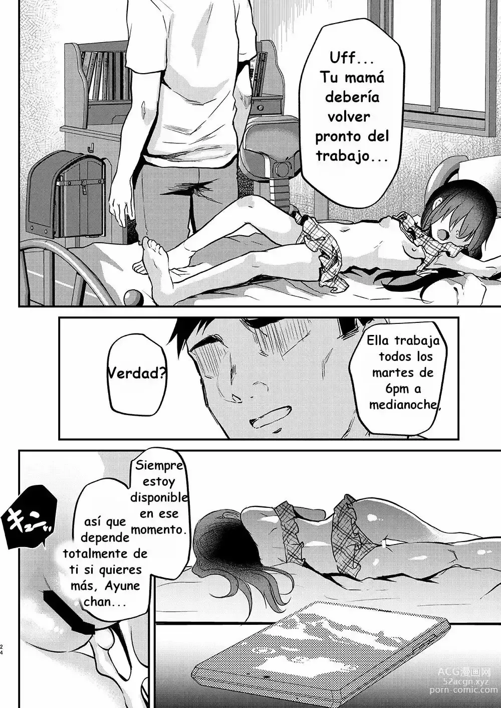 Page 24 of doujinshi Ayune-chan Choukyou Nisshi Vol. 2 -Oheya Ecchi Hen-