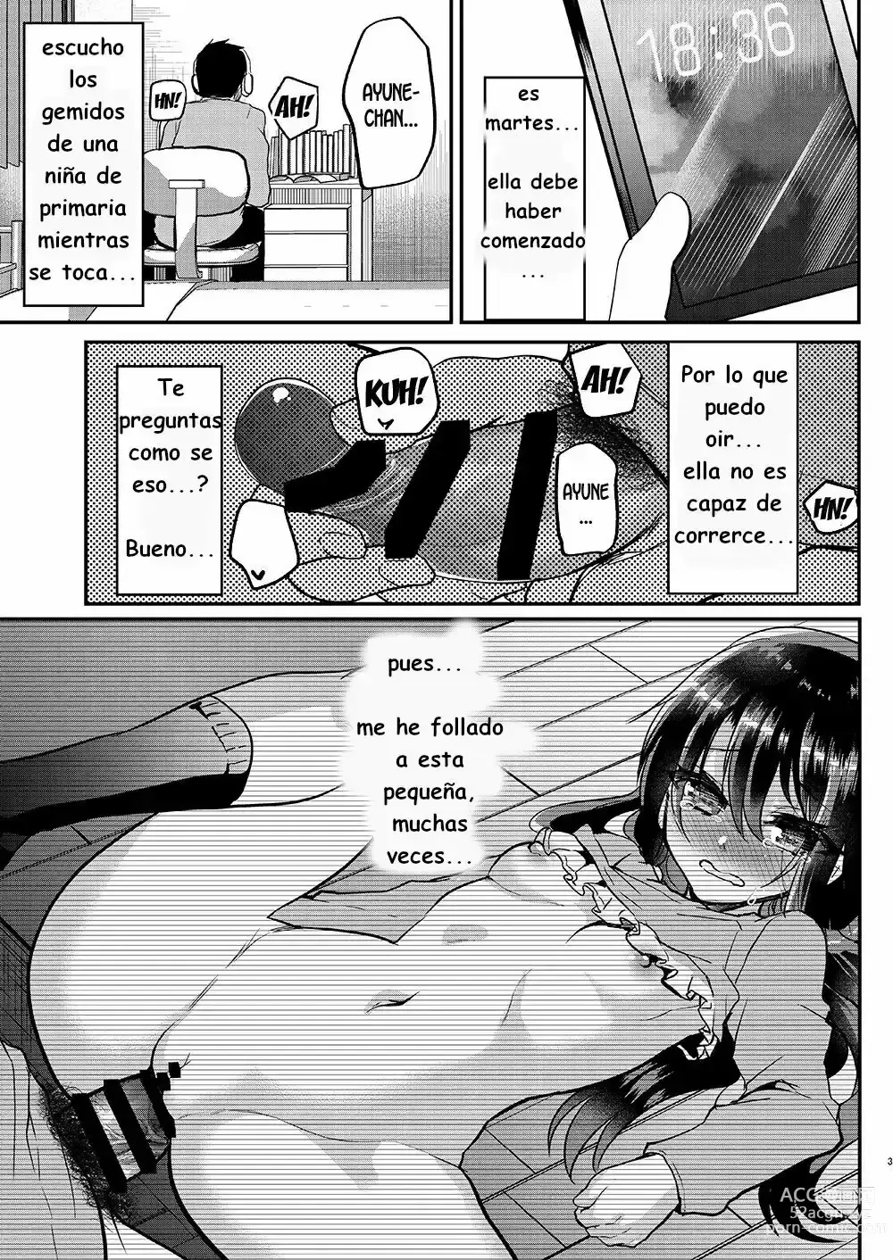 Page 4 of doujinshi Ayune-chan Choukyou Nisshi Vol. 2 -Oheya Ecchi Hen-