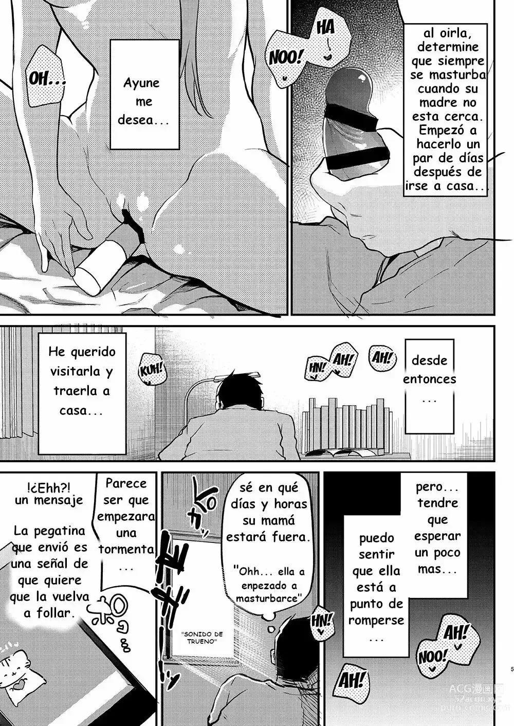 Page 6 of doujinshi Ayune-chan Choukyou Nisshi Vol. 2 -Oheya Ecchi Hen-