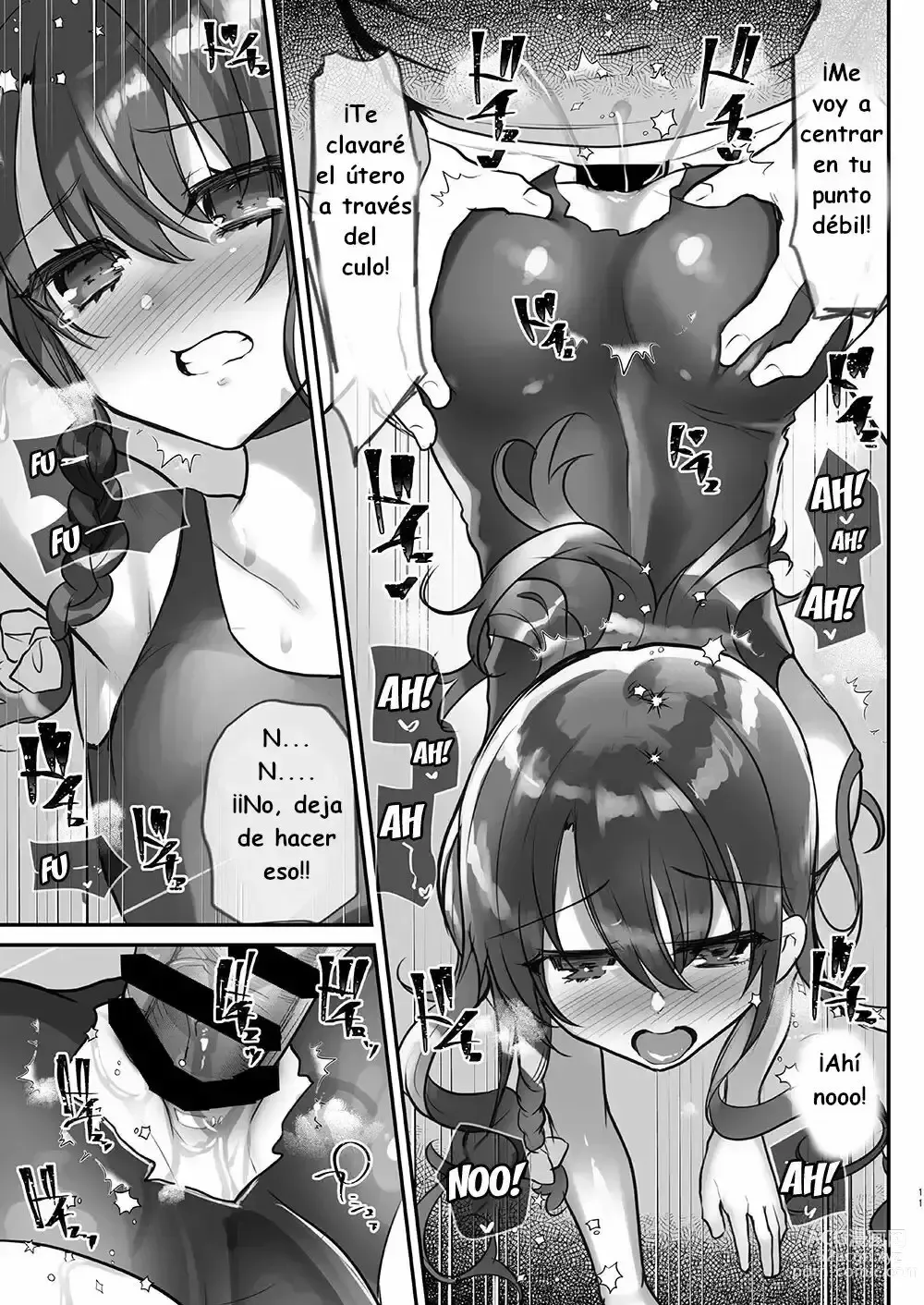 Page 12 of doujinshi Ayune-chan Choukyou Nisshi Vol. 2.5 -Sukumizu Anal Hen-