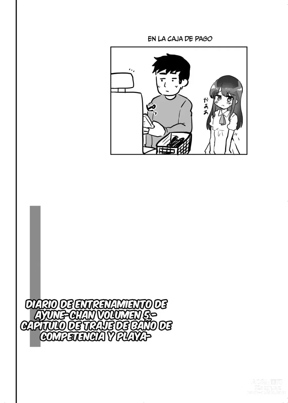 Page 11 of doujinshi Ayune-chan Choukyou Nisshi Vol. 5 -Kyouei Mizugi Umi Hen-