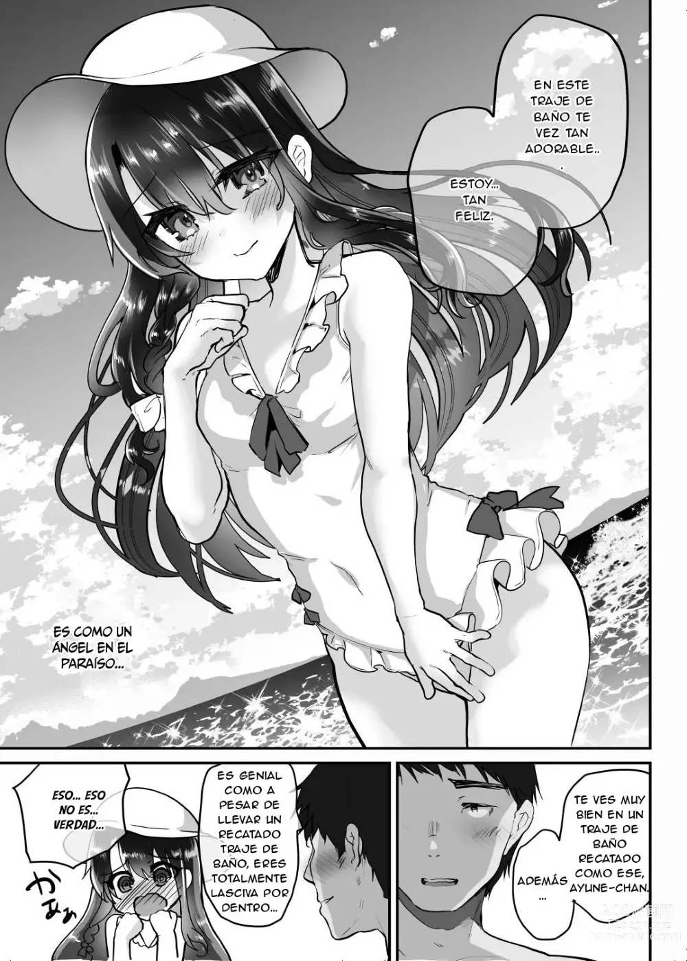 Page 22 of doujinshi Ayune-chan Choukyou Nisshi Vol. 5 -Kyouei Mizugi Umi Hen-