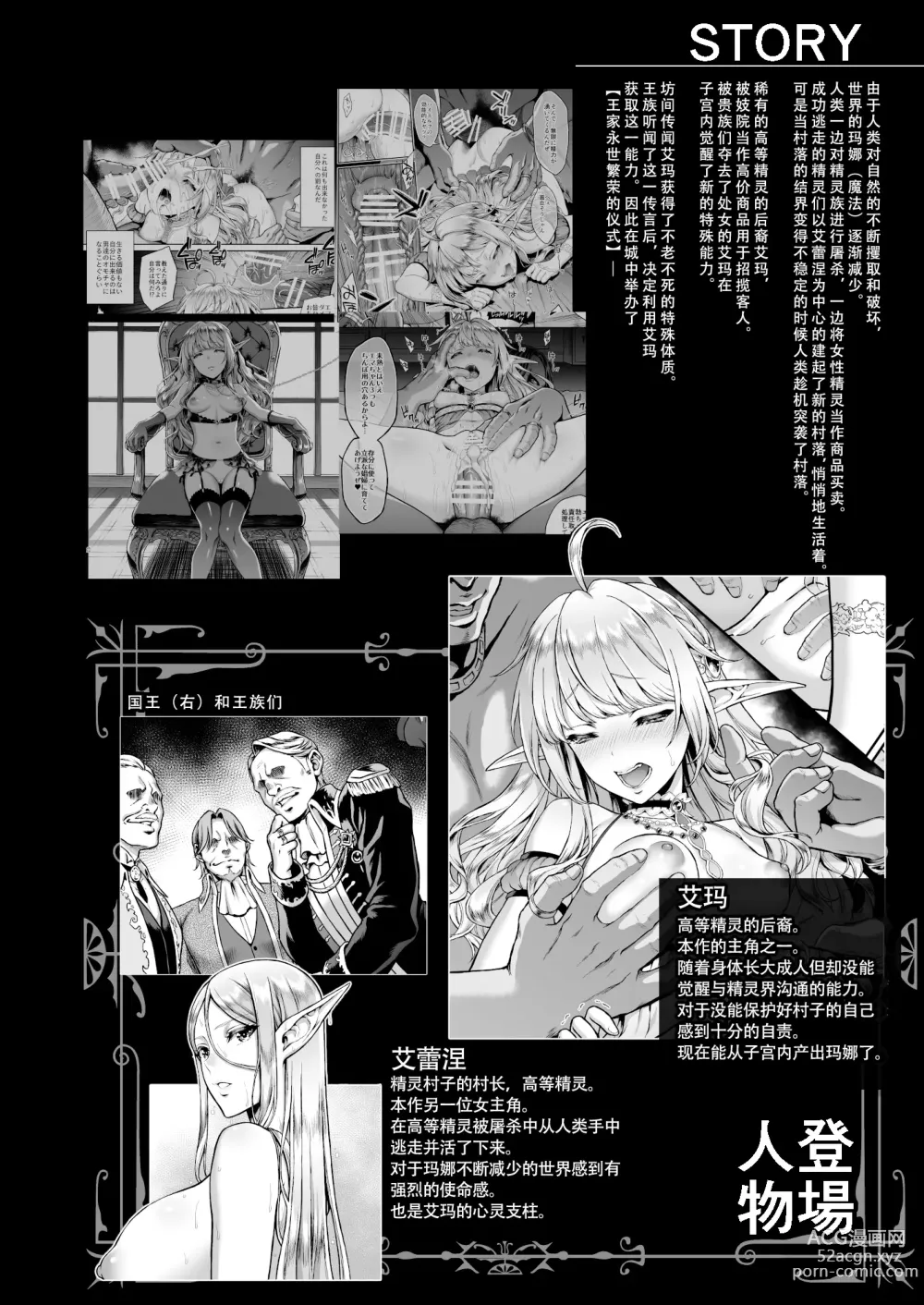 Page 216 of doujinshi 黄昏の娼エルフ