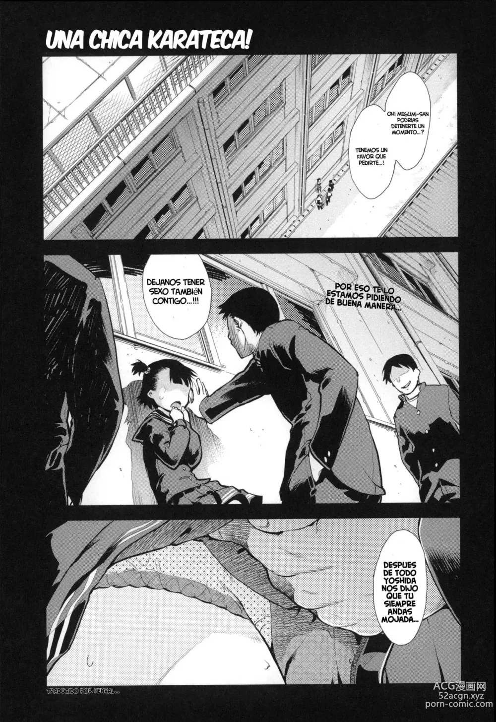 Page 1 of manga Una Chica Karateka