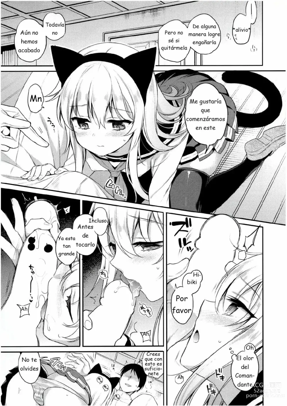 Page 6 of doujinshi Hibiki-chan x Batsu Game