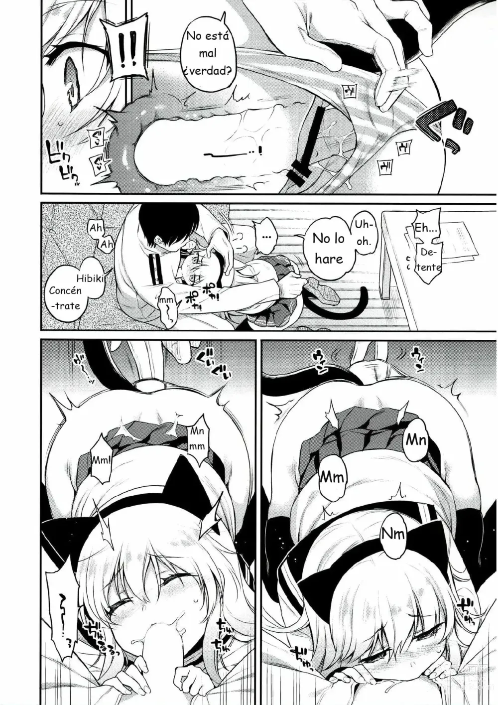 Page 7 of doujinshi Hibiki-chan x Batsu Game