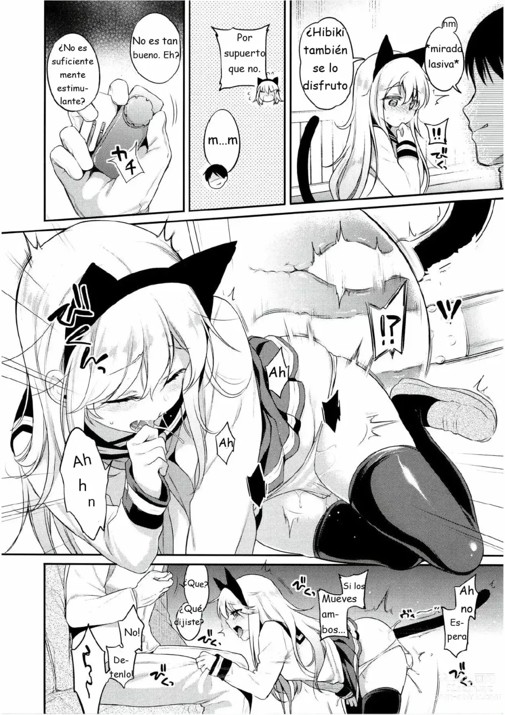 Page 9 of doujinshi Hibiki-chan x Batsu Game