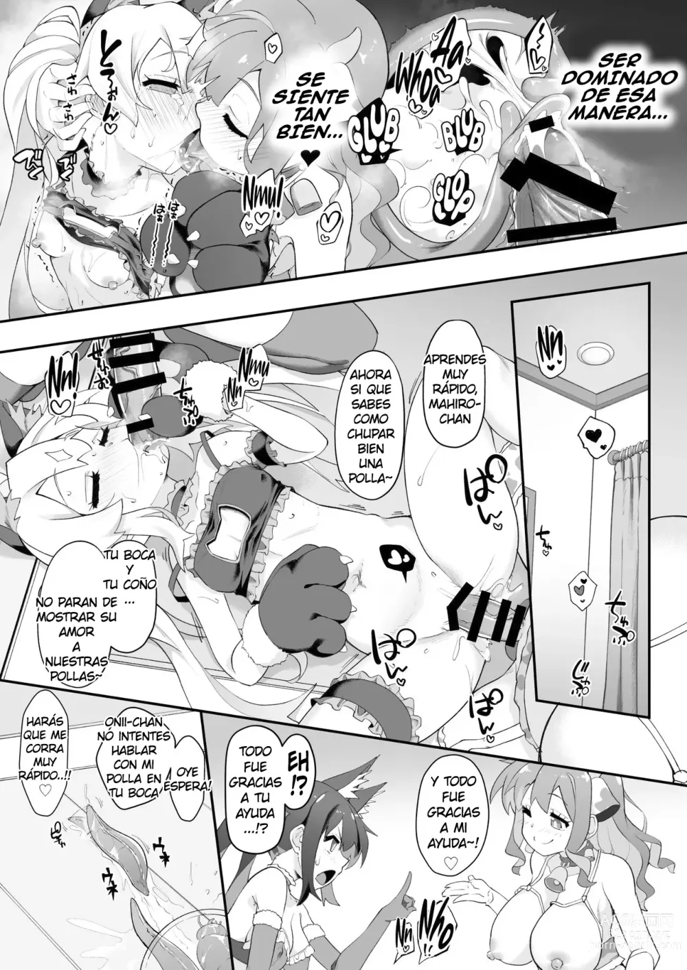 Page 18 of doujinshi Onii-chan se Volvio una Puta, Asi que lo Vamos a Castigar