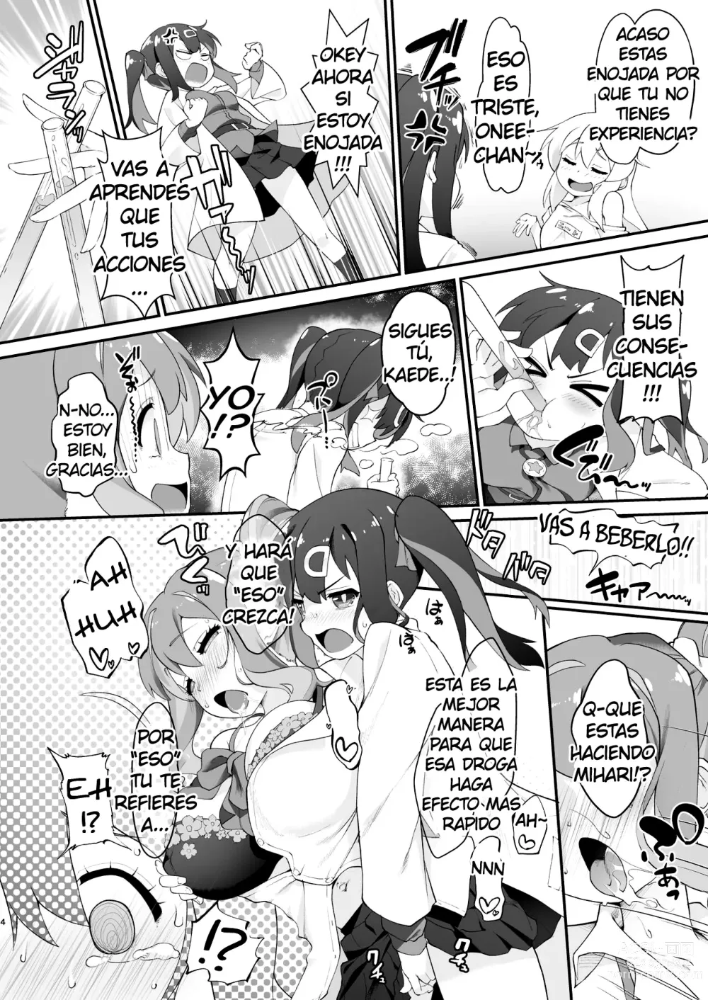 Page 3 of doujinshi Onii-chan se Volvio una Puta, Asi que lo Vamos a Castigar