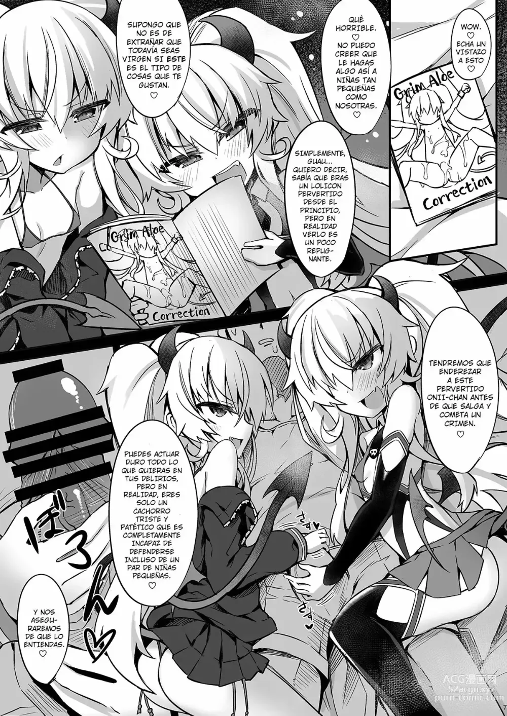 Page 5 of doujinshi Mesugaki Gohoubi Double Bind