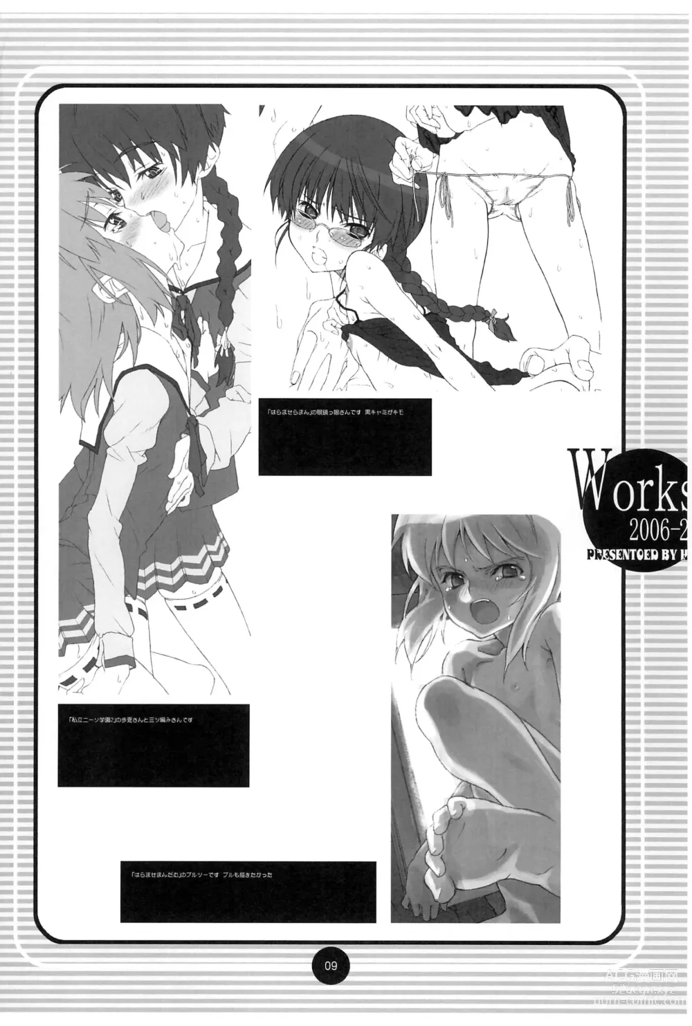 Page 8 of doujinshi Works Daitai 2006-2007