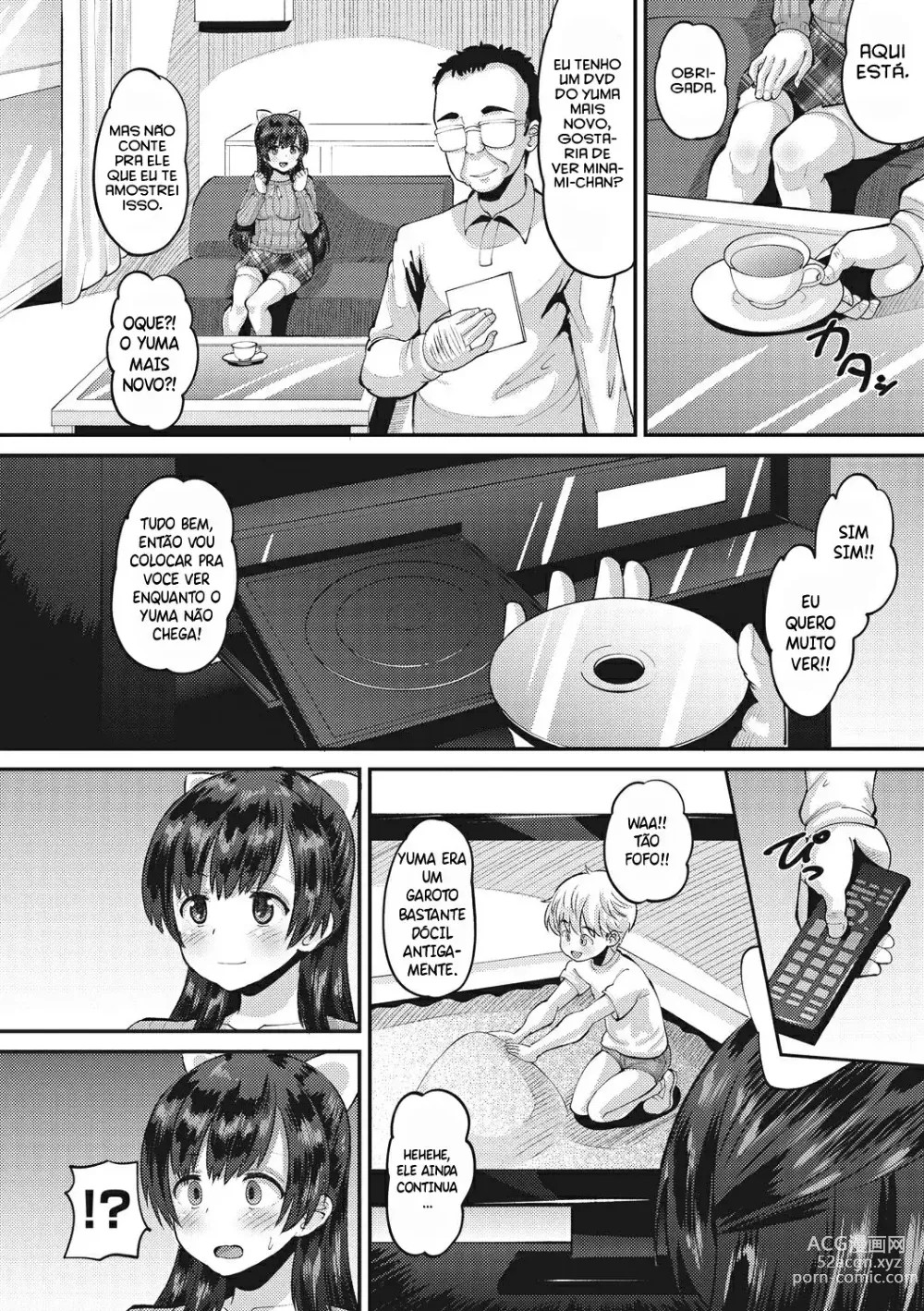 Page 5 of doujinshi Mesukan Kareshi ni Zettai Ienai, Kare Papa Tanetsuke Nama Koubi Ch. 1-3