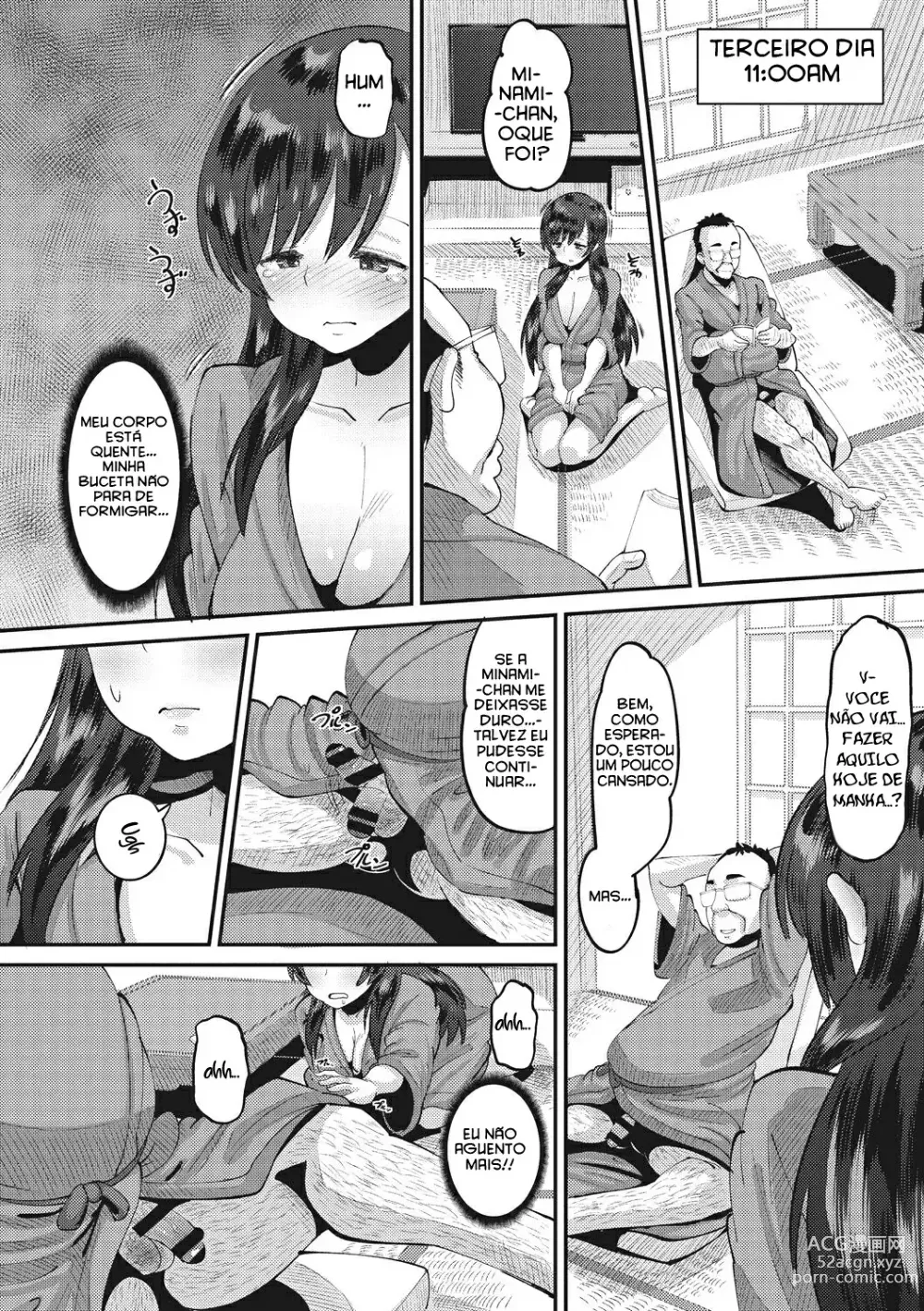 Page 42 of doujinshi Mesukan Kareshi ni Zettai Ienai, Kare Papa Tanetsuke Nama Koubi Ch. 1-3