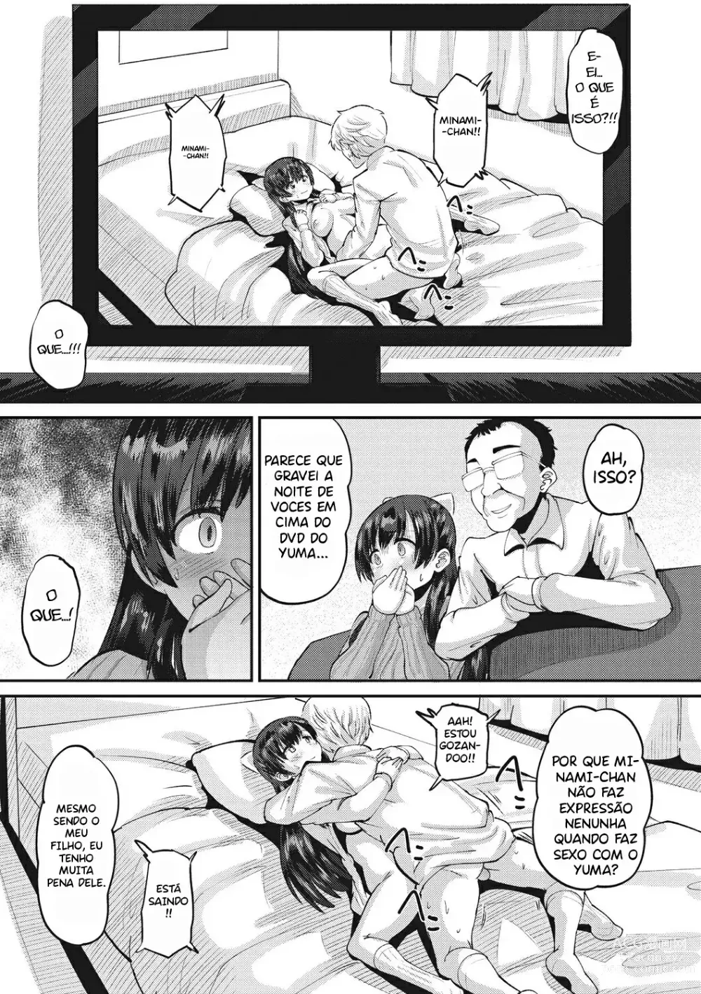 Page 6 of doujinshi Mesukan Kareshi ni Zettai Ienai, Kare Papa Tanetsuke Nama Koubi Ch. 1-3