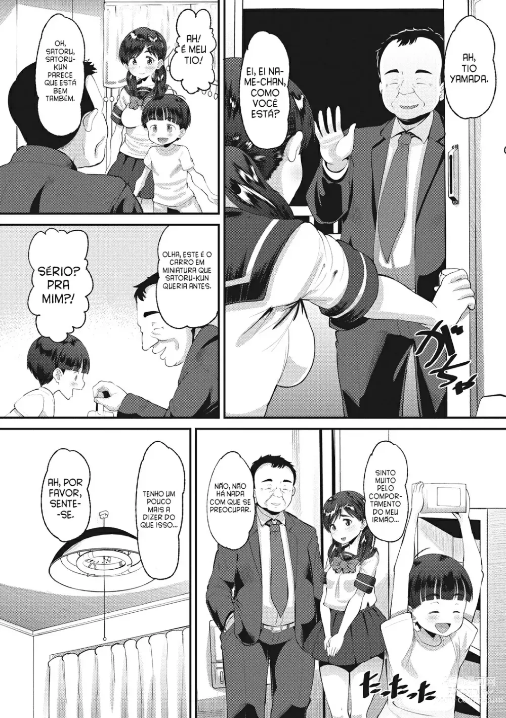 Page 55 of doujinshi Mesukan Kareshi ni Zettai Ienai, Kare Papa Tanetsuke Nama Koubi Ch. 1-3