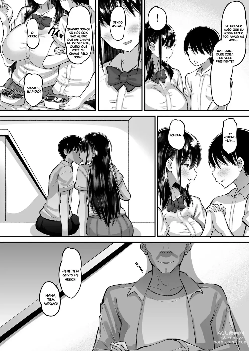 Page 6 of doujinshi Kichiku Kyoushi ni Otosareta Boku no Seitokaichou